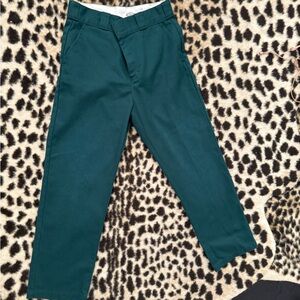 Dickies Dark Green Chinos Size 2